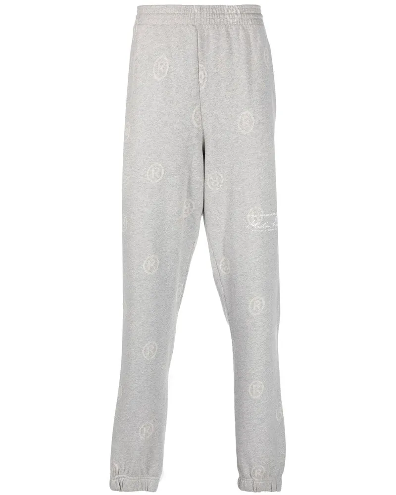 Martine Rose Jogginghose mit Logo-Print - Grau Grau