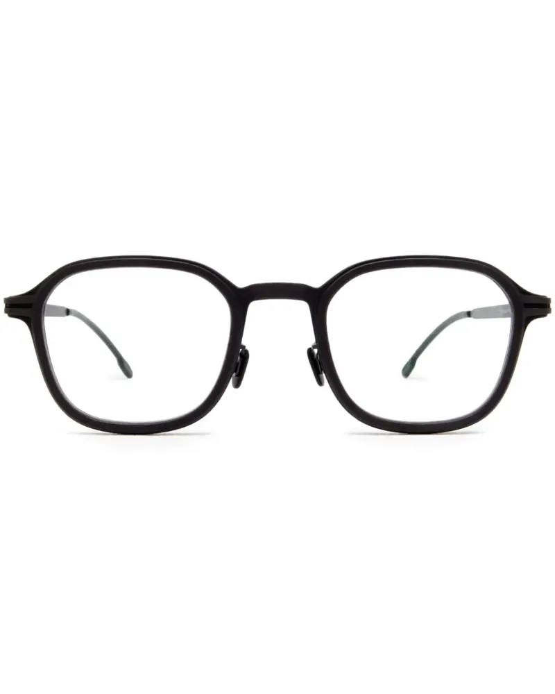 Mykita Brille mit eckigem Gestell - Schwarz Schwarz