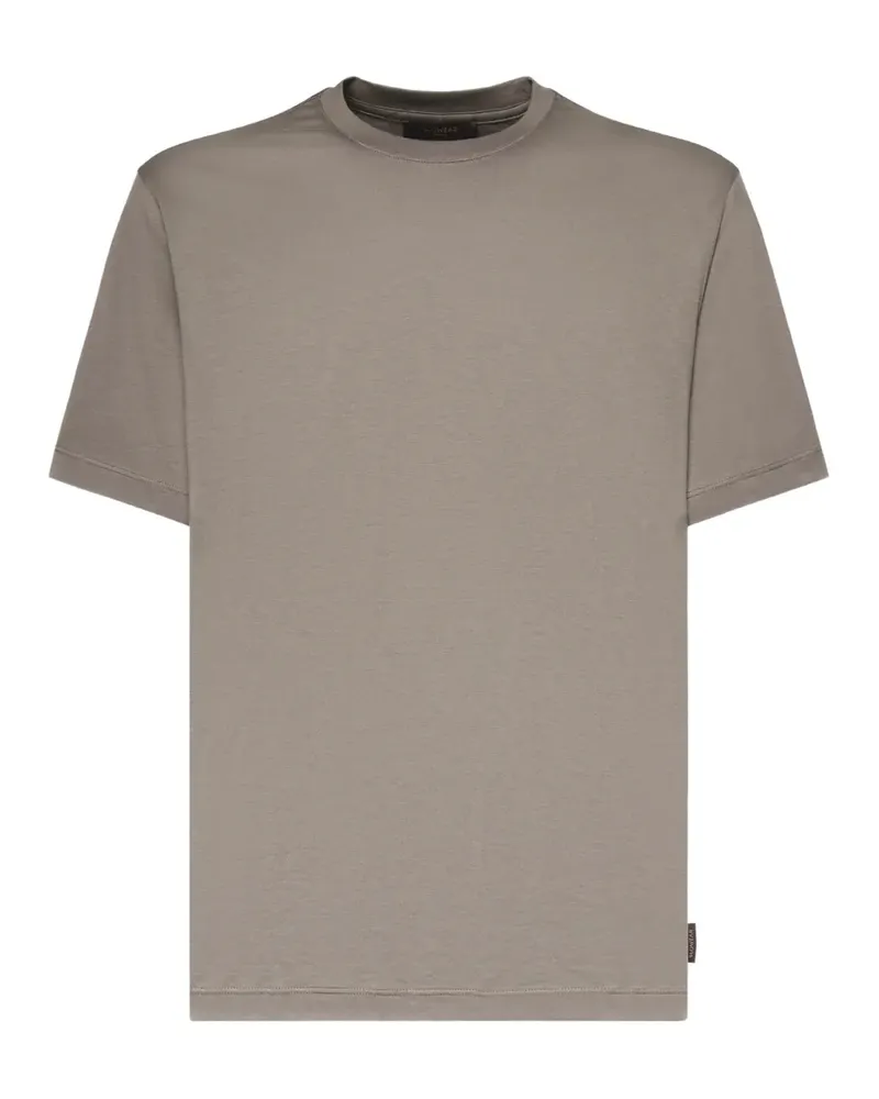 Zanone T-Shirt mit rundem Ausschnitt - Grau Grau