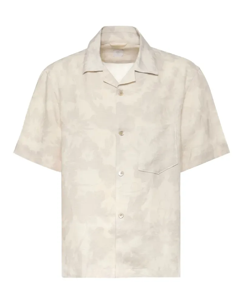 Eleventy Hemd mit Paisleymuster - Nude Nude