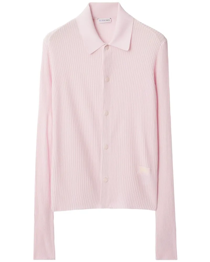 Burberry Gestrickter Cardigan - Rosa Rosa