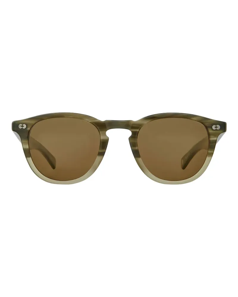 Garrett Leight Hampton round-frame sunglasses - Grün Grün