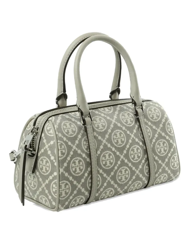 Tory Burch mini T Monogram tote bag - Grau Grau