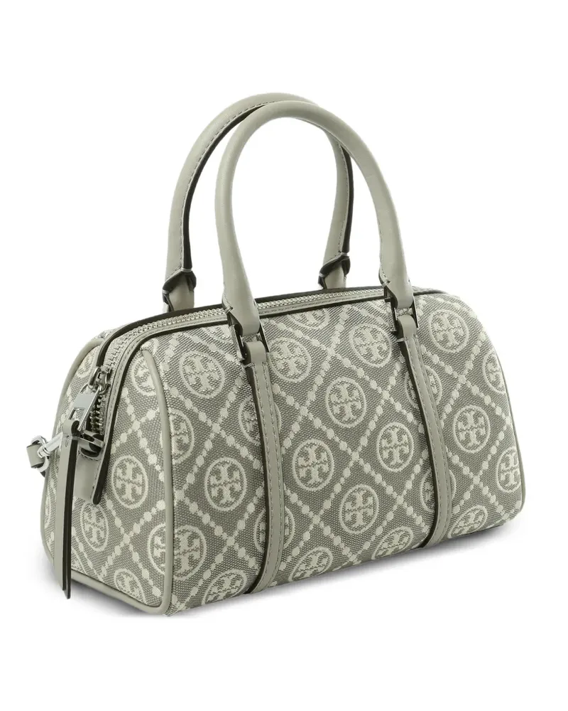 Tory Burch mini T Monogram tote bag - Grau Grau