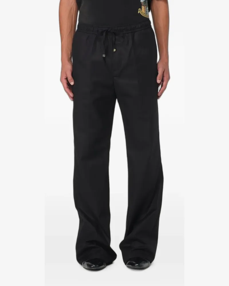 Amiri Hose mit Kordelzug - Schwarz Schwarz