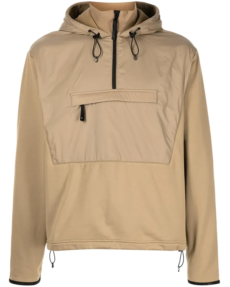 Aztech Mountain Hut Hoodie aus Fleece - Braun Braun
