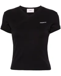 COPERNI T-Shirt mit Logo-Print Schwarz