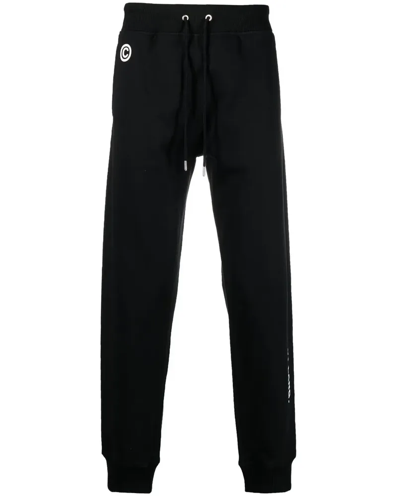 Helmut Lang Jogginghose mit Slogan-Print - Schwarz Schwarz