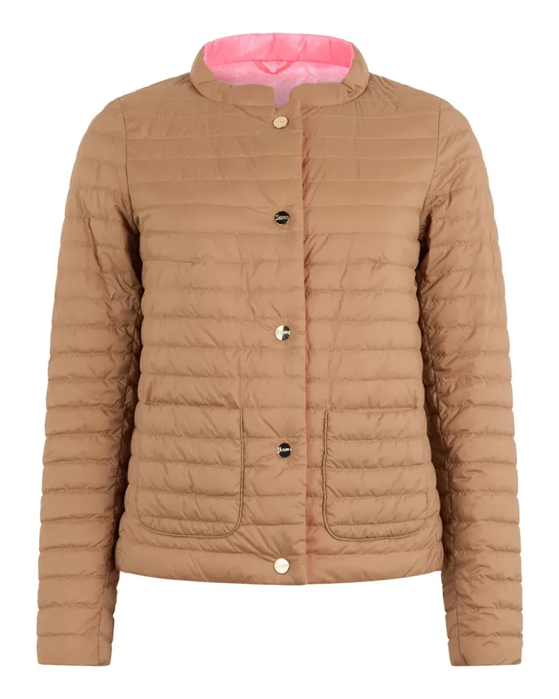 Herno quilted round-neck jacket - Nude Nude