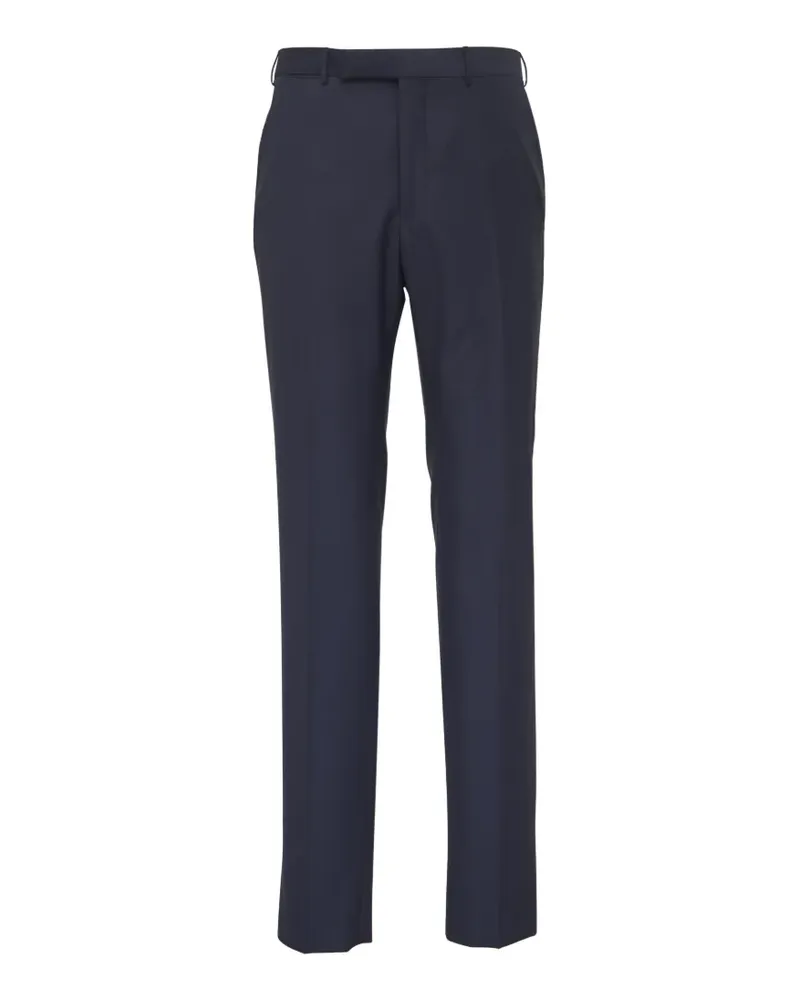 Ermenegildo Zegna pressed-crease trousers - Blau Blau