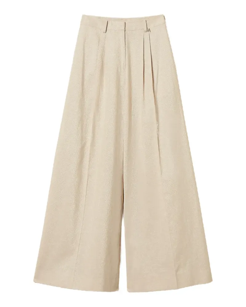 Twin-Set Palazzohose mit Falten - Nude Nude