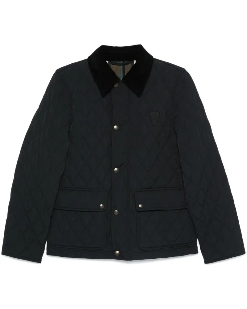 Burberry Jacke mit Logo-Stickerei - Schwarz Schwarz