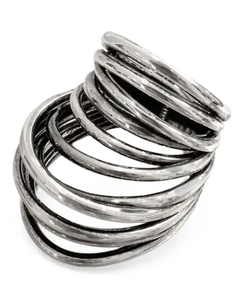 PANCONESI Orbit Ring - Silber Silber