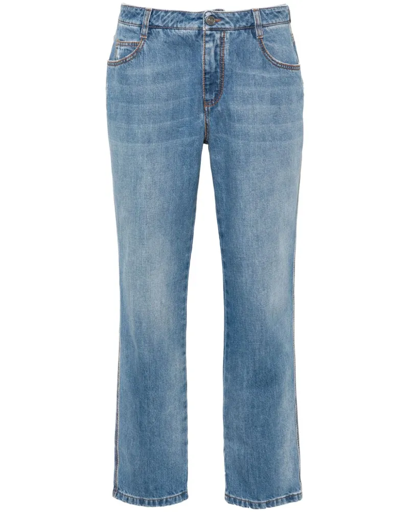 Ermanno Scervino Jeans mit geradem Schnitt - Blau Blau