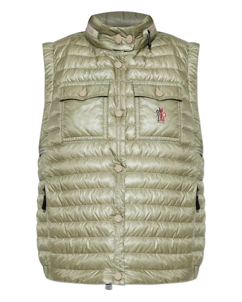 Moncler Gumiane Weste - Grün Grün