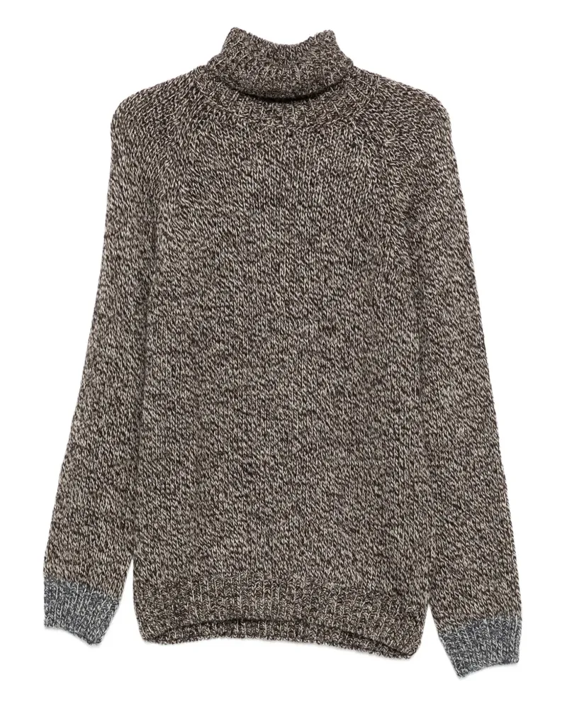 Daniele Alessandrini roll-neck sweater - Braun Braun