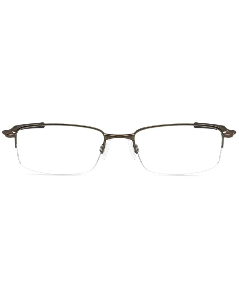 Oakley Brille mit eckigem Gestell - Grau Grau