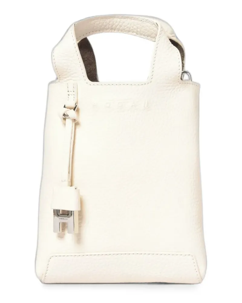Hogan grained leather mini bag - Weiß Weiß