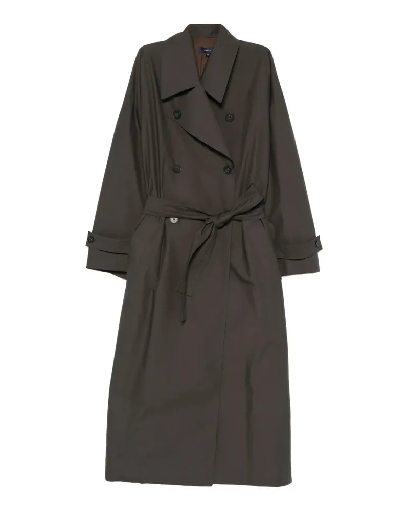 Soeur Helio double-breasted belted coat - Grau Grau