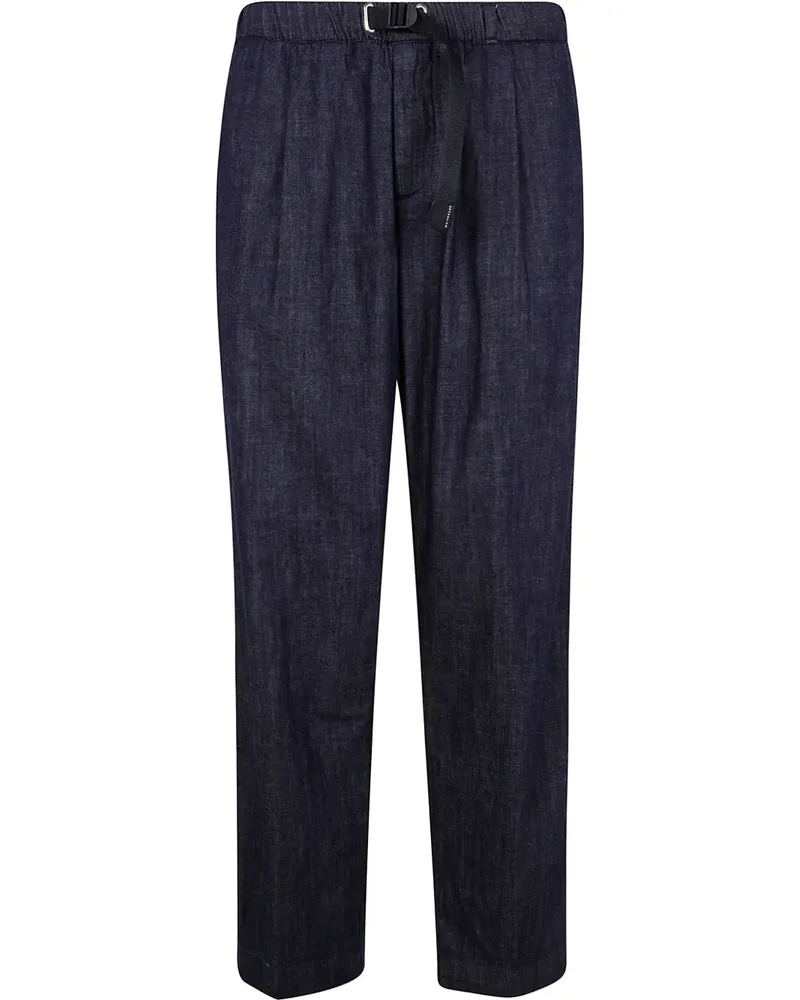 PLAN C Hose mit Tapered-Bein - Blau Blau