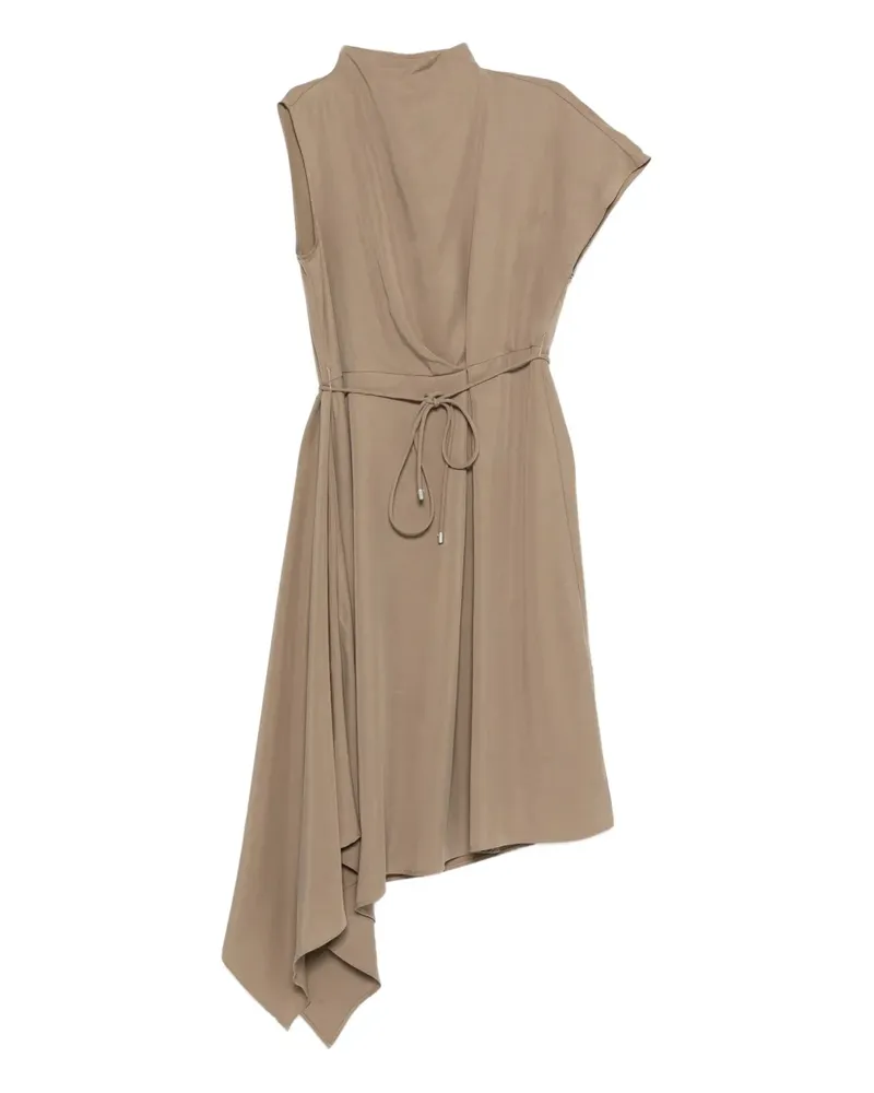 Peserico Asymmetrisches Midikleid - Grün Grün