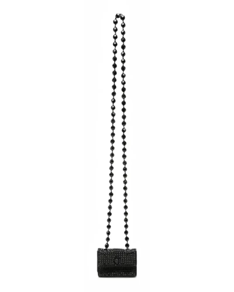 Kurt Geiger Kensington crystal-embellished mini bag - Schwarz Schwarz