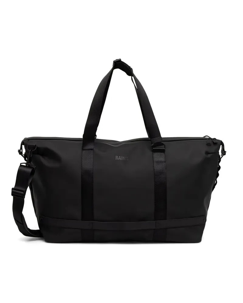 RAINS OTG Reisetasche - Schwarz Schwarz