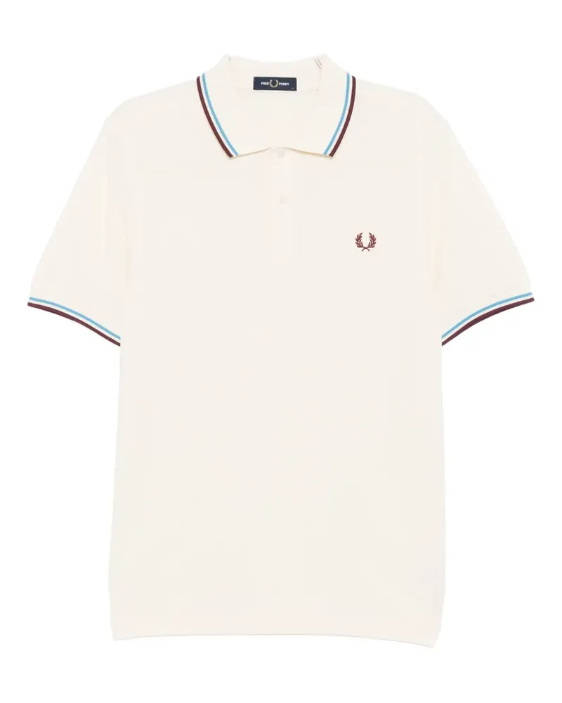 Fred Perry Poloshirt mit Logo-Stickerei - Nude Nude
