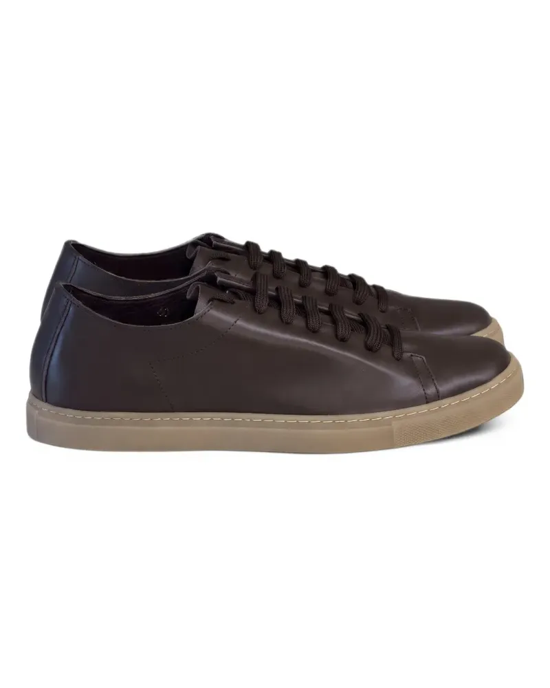 Slowear Sneakers mit Schnürung - Braun Braun