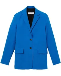 Proenza Schouler Blazer mit Klappentaschen Blau