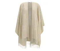 Cape mit GG-Muster - Nude
