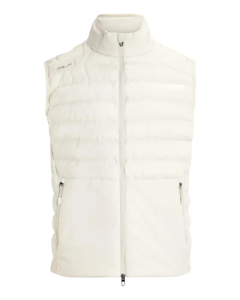 Ralph Lauren quilted zip-up insulated vest - Weiß Weiß