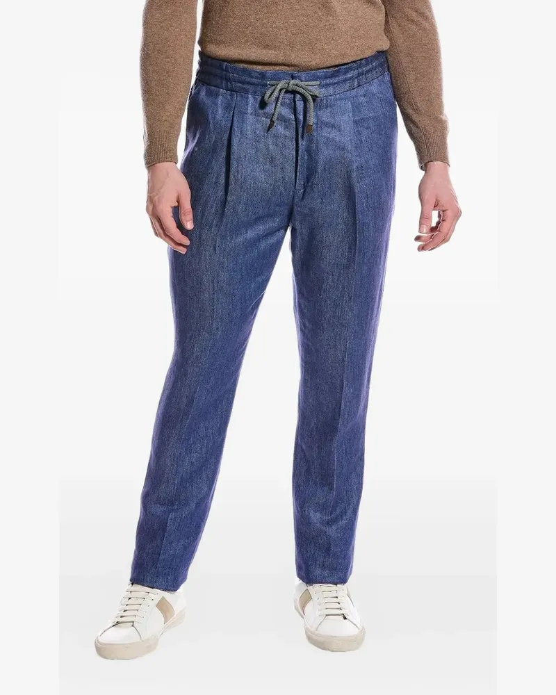 Brunello Cucinelli drawstring jeans - Blau Blau