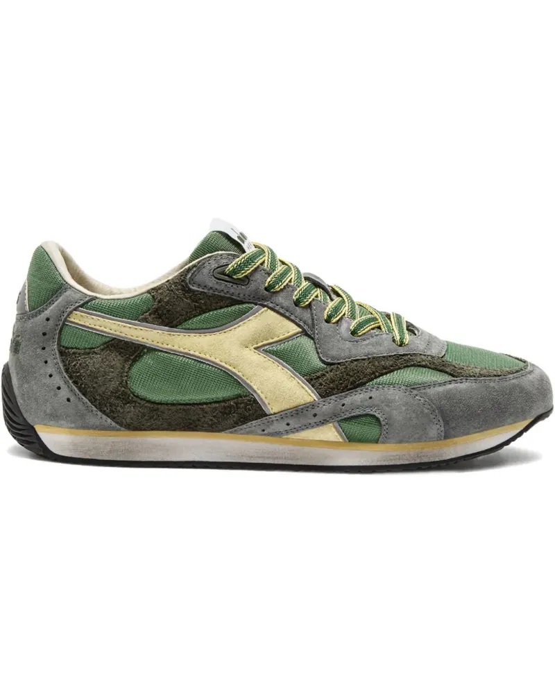 Diadora Sneakers mit Wildledereinsätzen - Grün Grün
