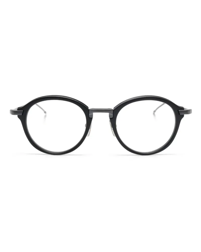 Thom Browne Brille mit rundem Gestell - Grau Grau