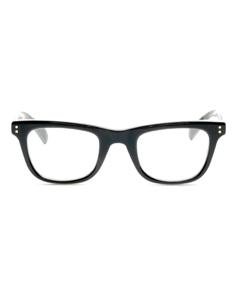 Jacquemus Brille mit eckigem Gestell - Schwarz Schwarz