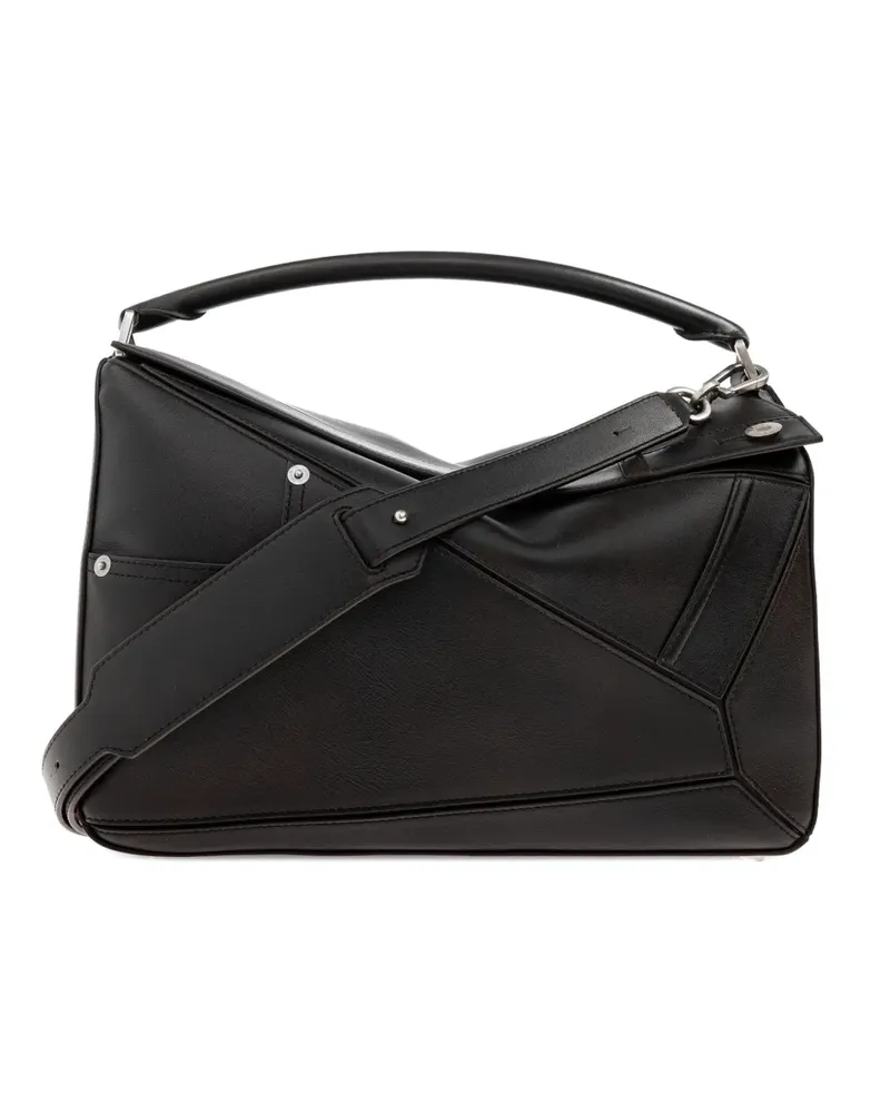 Loewe large Puzzle shoulder bag - Braun Braun