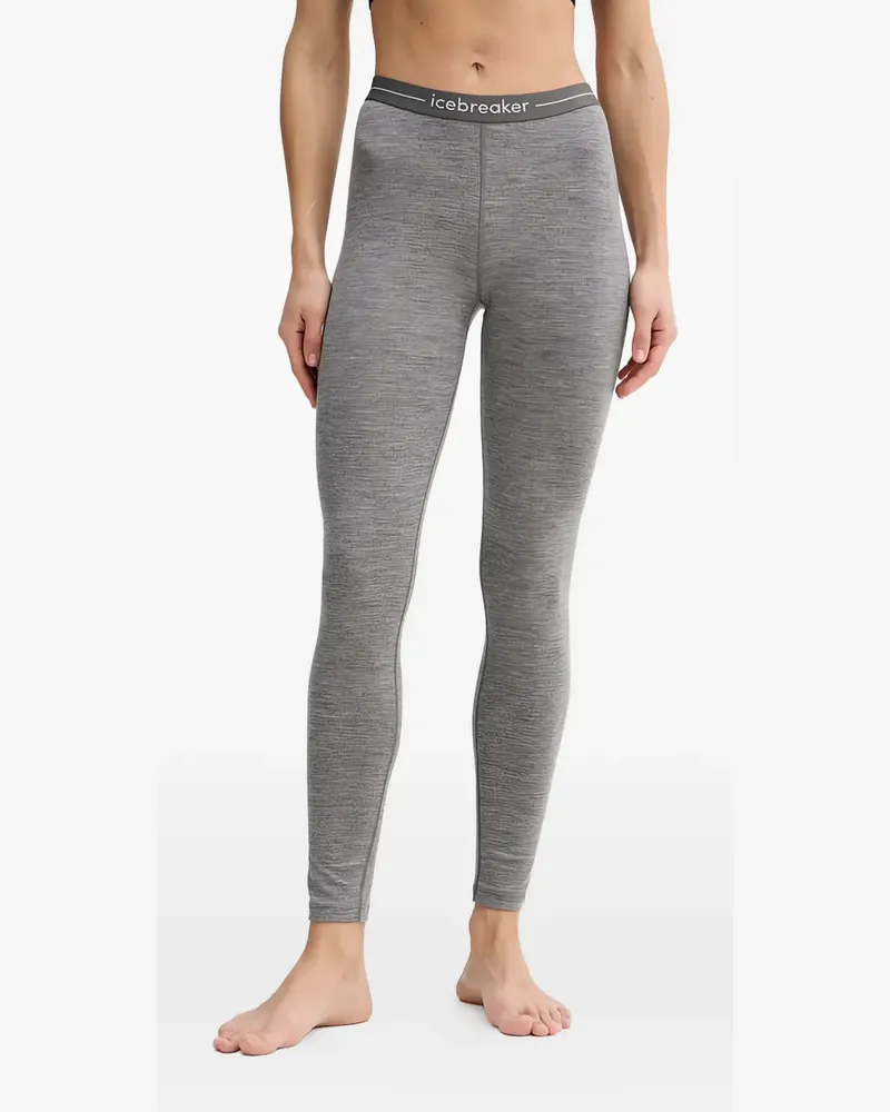 Icebreaker logo waistband leggings - Grau Grau
