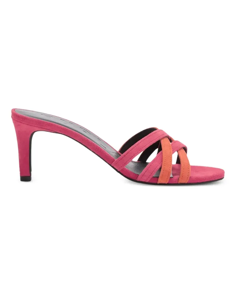 Furla Essential crossover-strap sandals - Rosa Rosa