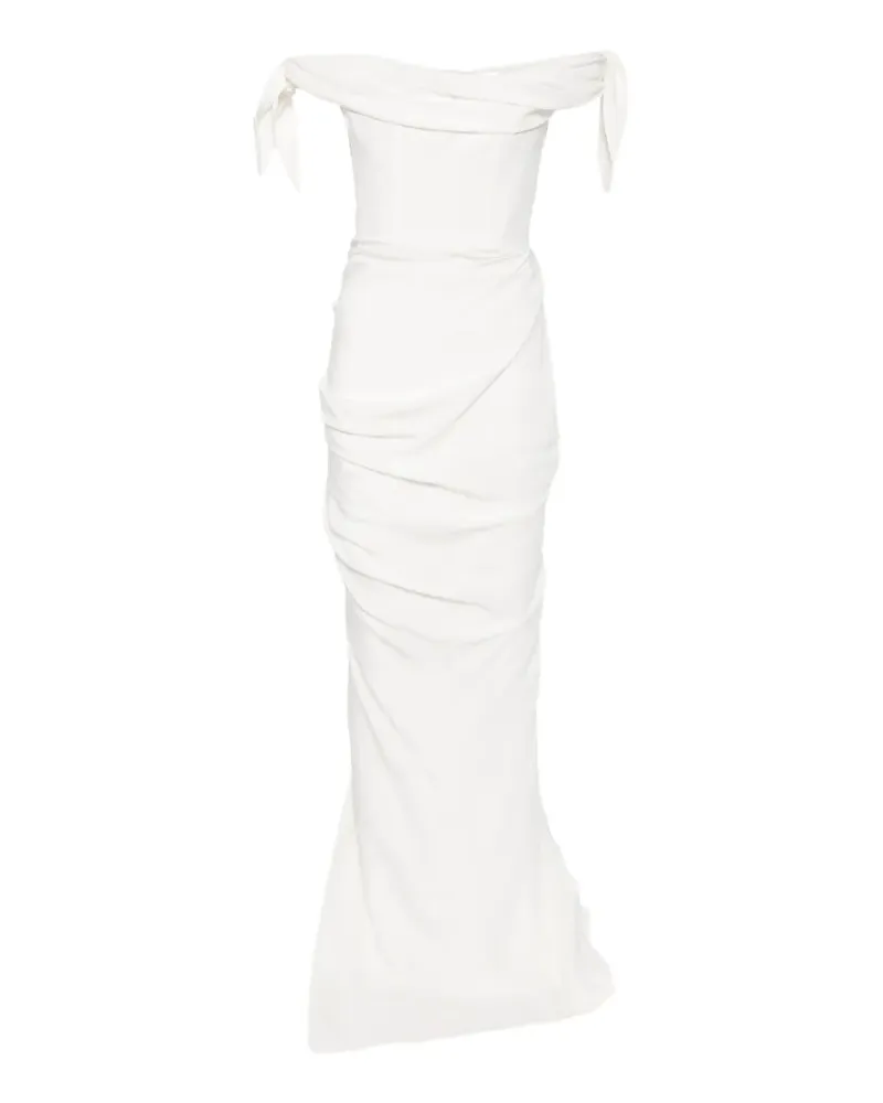 Cult Gaia Schulterfreies Maxikleid - Weiß Weiß