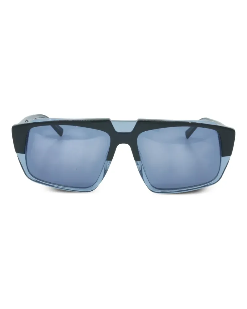 MCM logo-detail sunglasses - Blau Blau