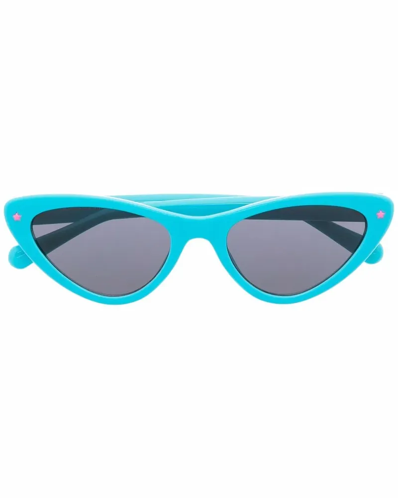 Chiara Ferragni Sonnenbrille mit Cat-Eye-Gestell - Blau Blau