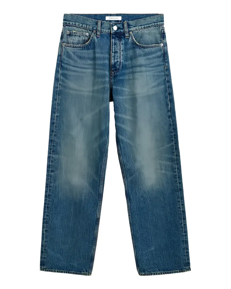 Sunflower washed´-effect straight-leg jeans - Blau Blau