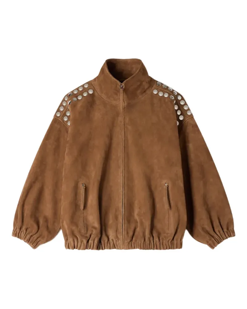 Sandro Jacke mit Nieten - Braun Braun