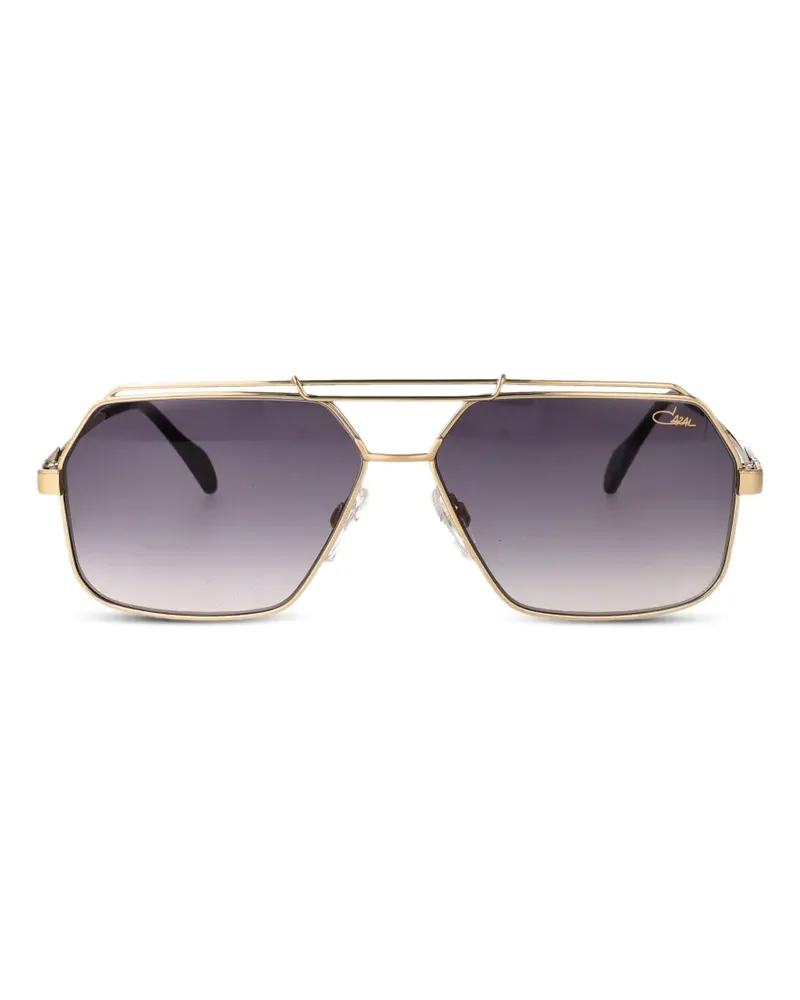 CAZAL Sonnenbrille mit geometrischem Gestell - Gold Gold