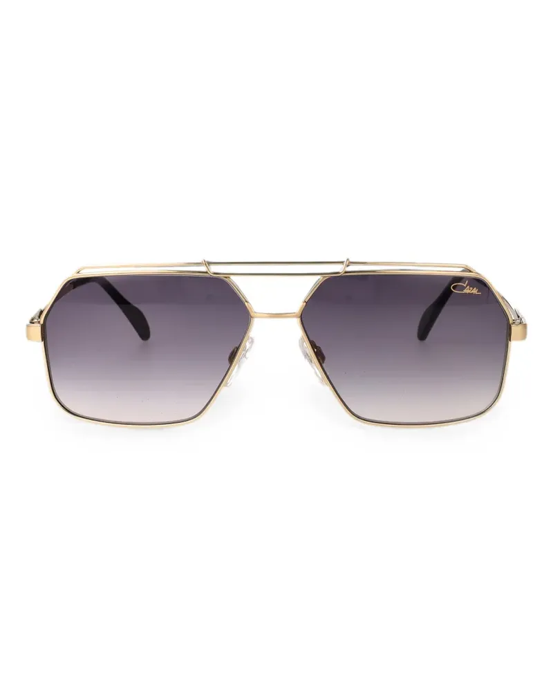 CAZAL Sonnenbrille mit geometrischem Gestell - Gold Gold