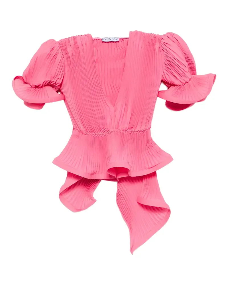 Rowen Rose pleated puffy blouse - Rosa Rosa