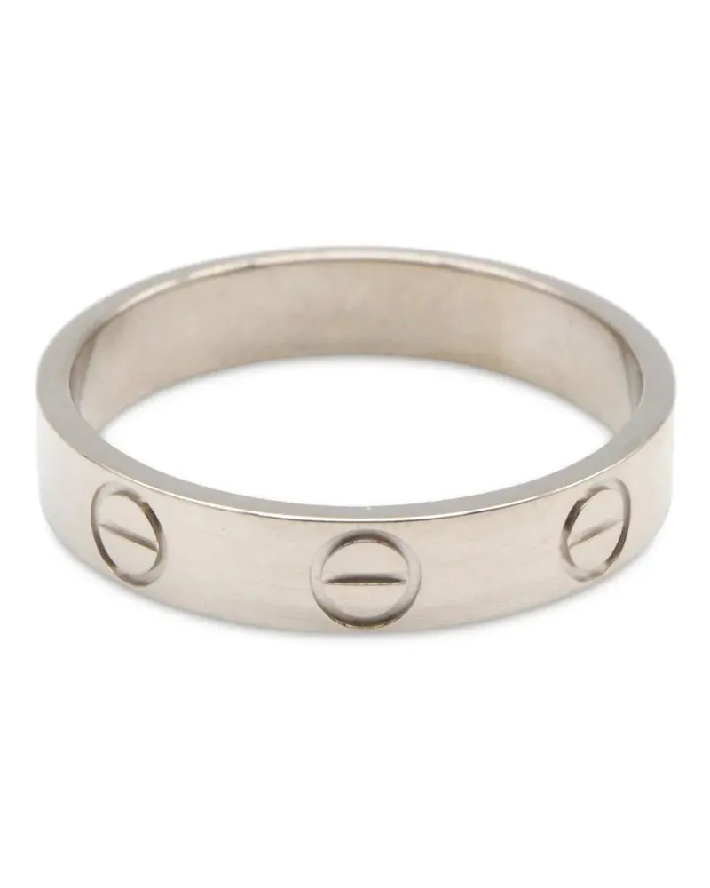 Cartier 2010-2025 18K White Gold Small Love ring - Silber Silber