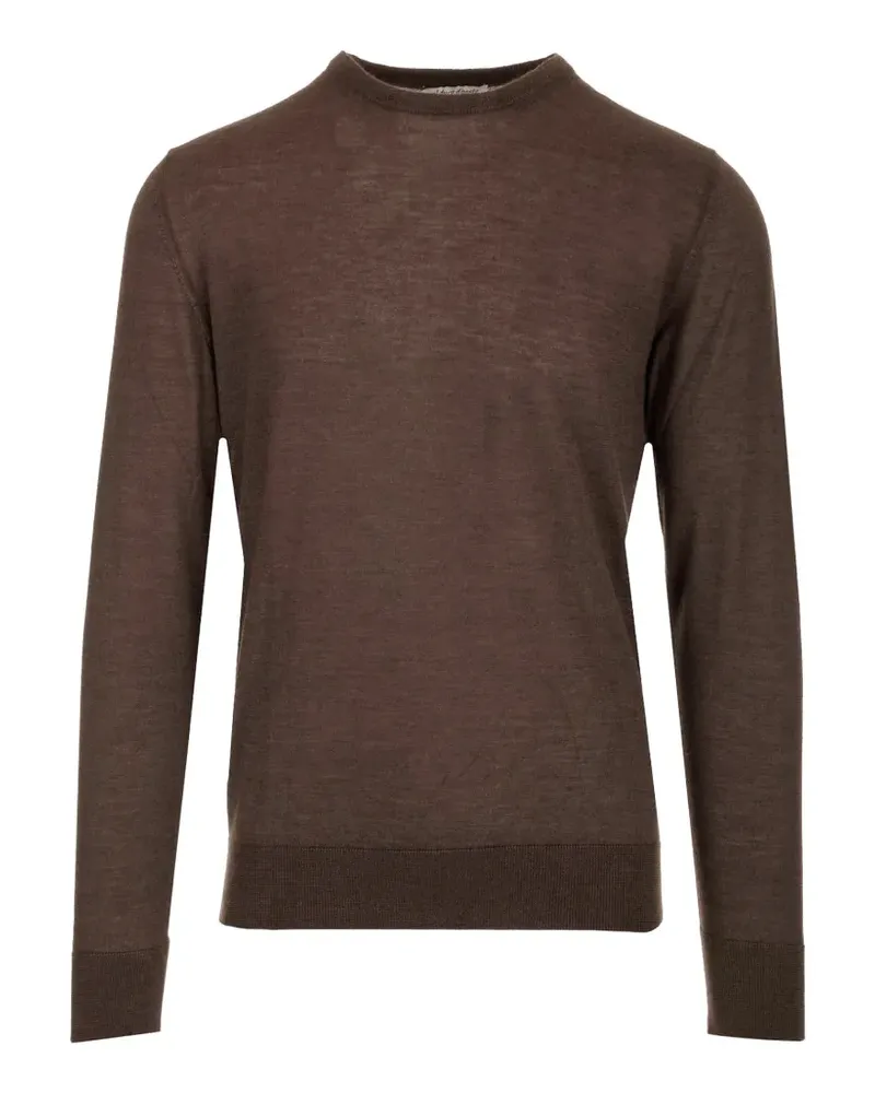 Al Duca D’Aosta 1902 Pullover mit rundem Ausschnitt - Braun Braun