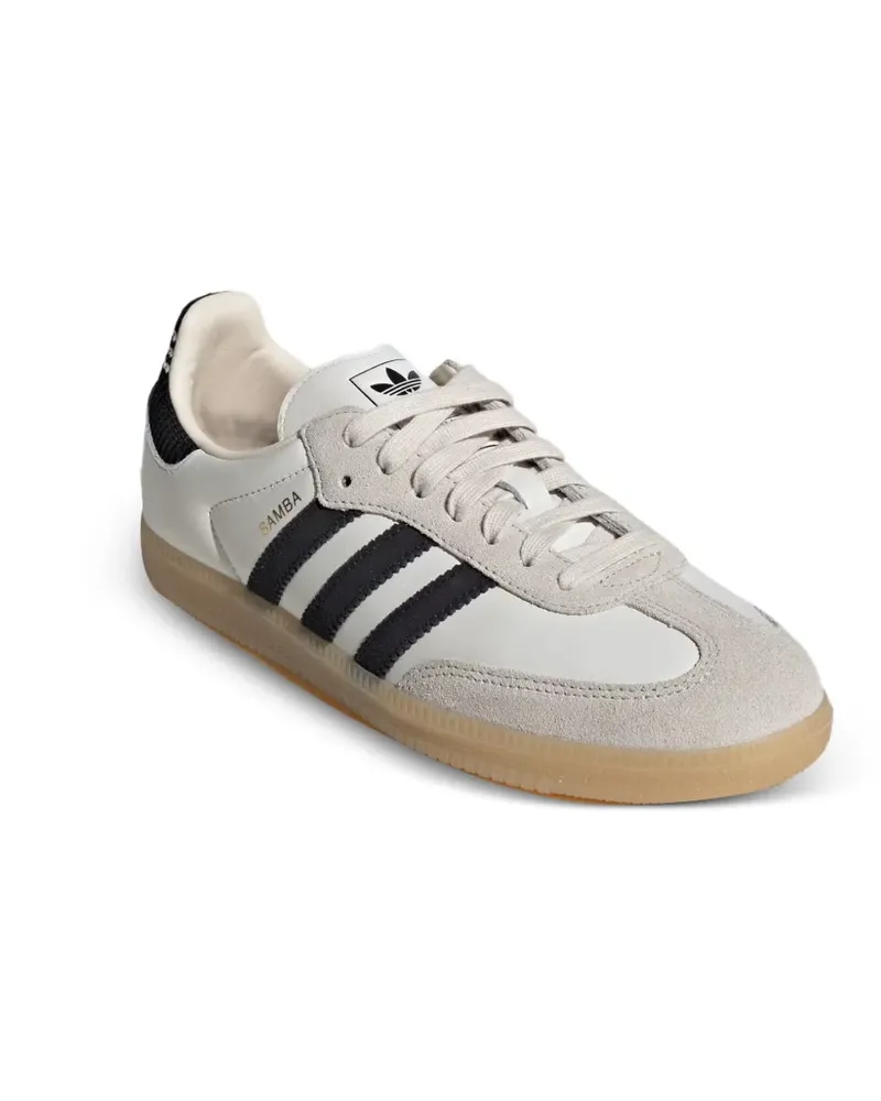 adidas gazelle silver green womens adidas Golf White/Black Samba Spikeless Shoes US 10 (UK 9) Mens main image 0